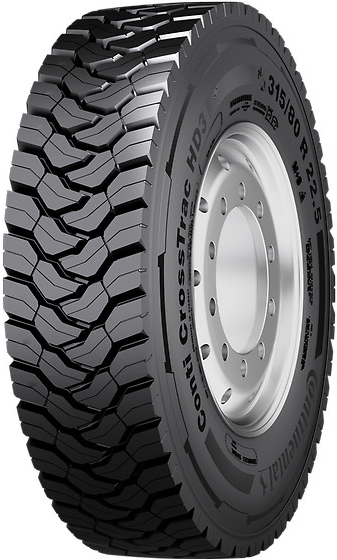 315/80 R22,5 Conti CrossTrac HD3 156/150K M+S 3PMSF